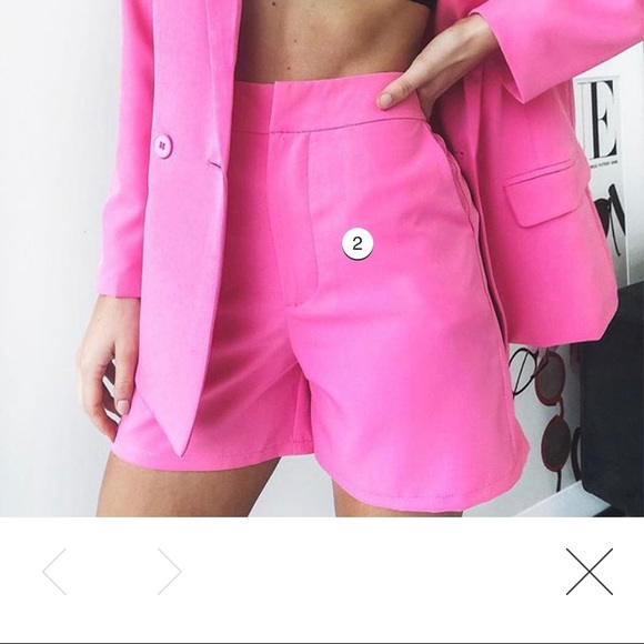 Pants - High Waisted Shorts